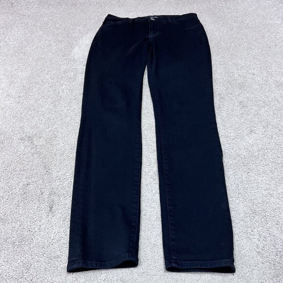 J Brand Shadow Jeans Jegging Skinny Leg Pockets Black Women’s Size 28 - Picture 1 of 14